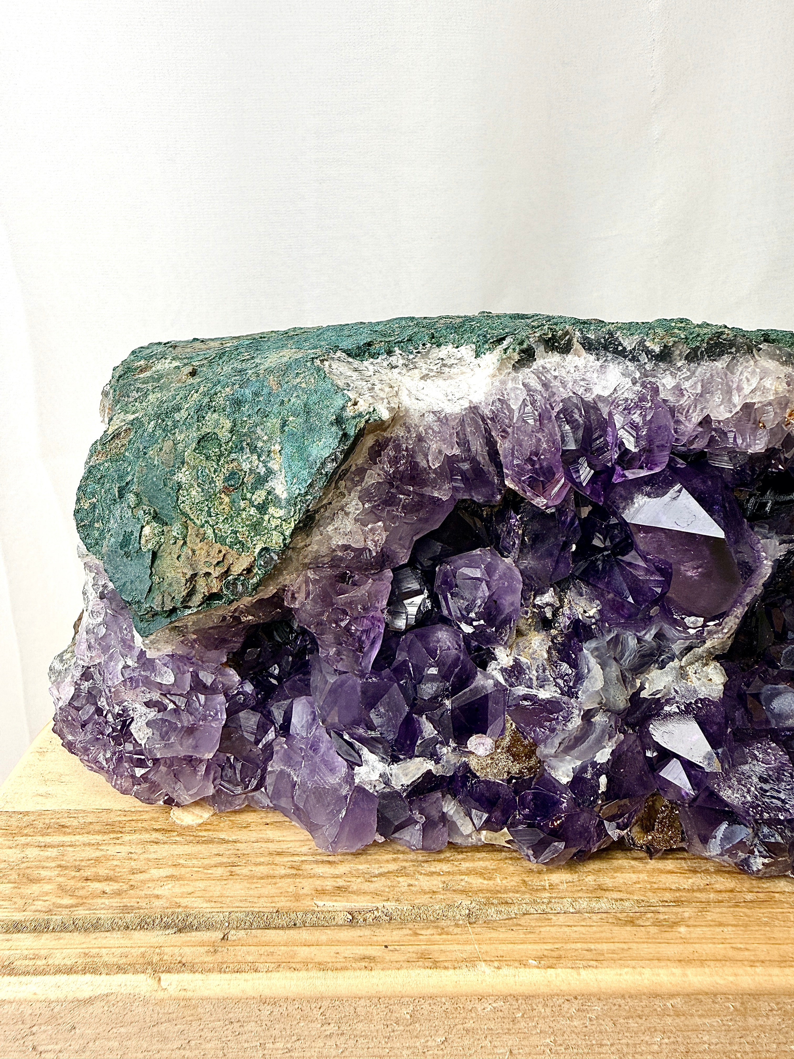 Large Natural Raw Amethyst Crystal (#1)