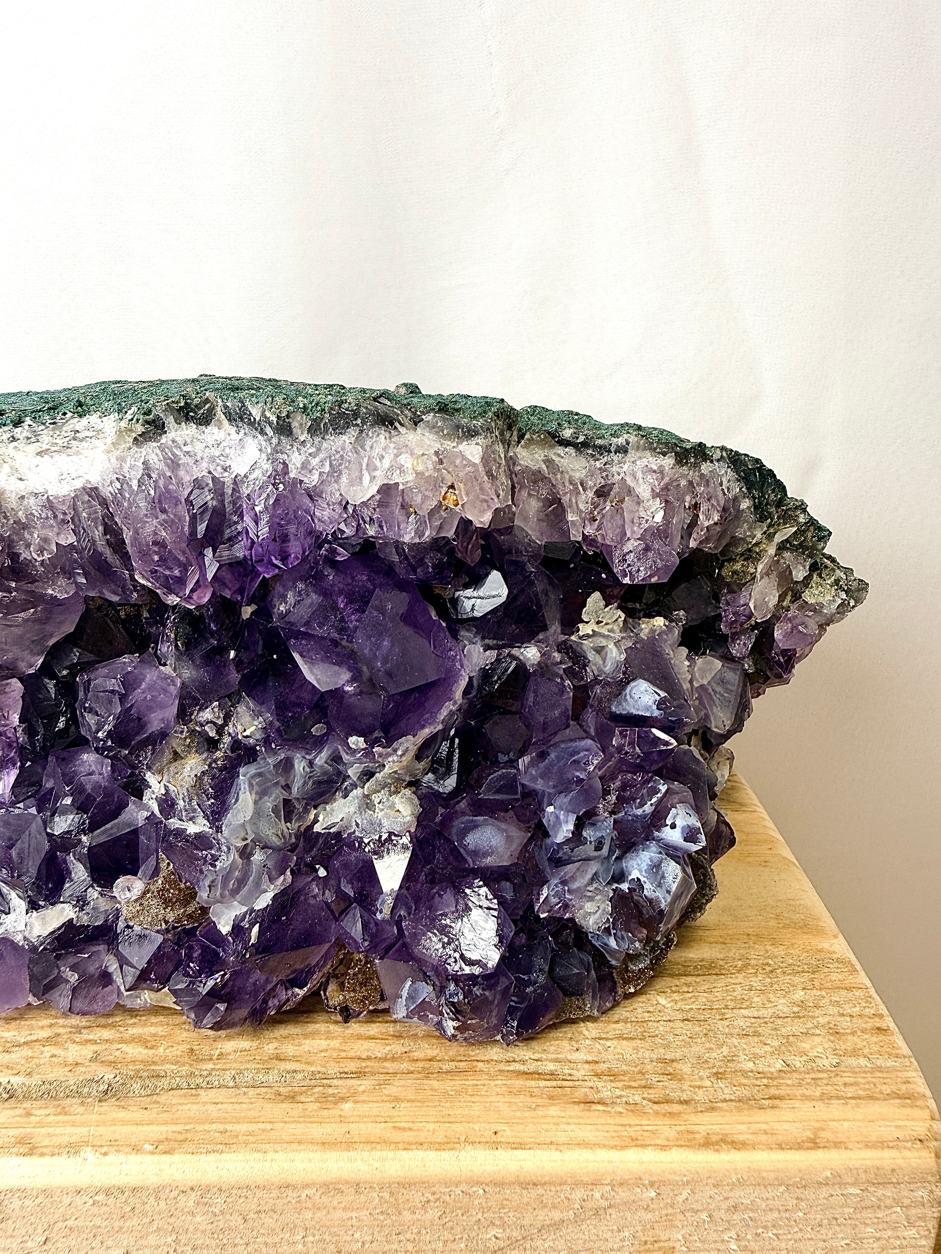 Large Natural Raw Amethyst Crystal (#1)