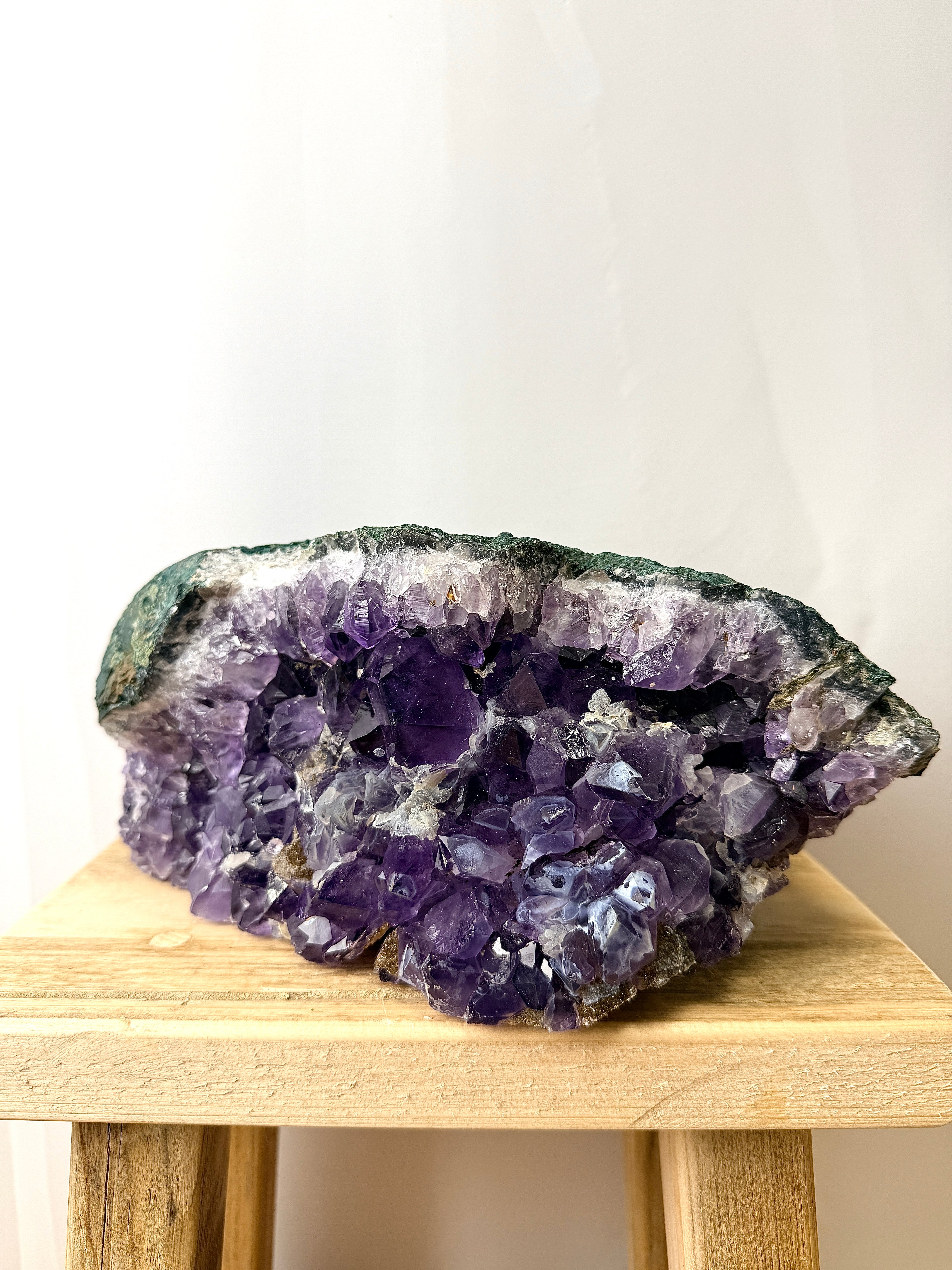 Large Natural Raw Amethyst Crystal (#1)