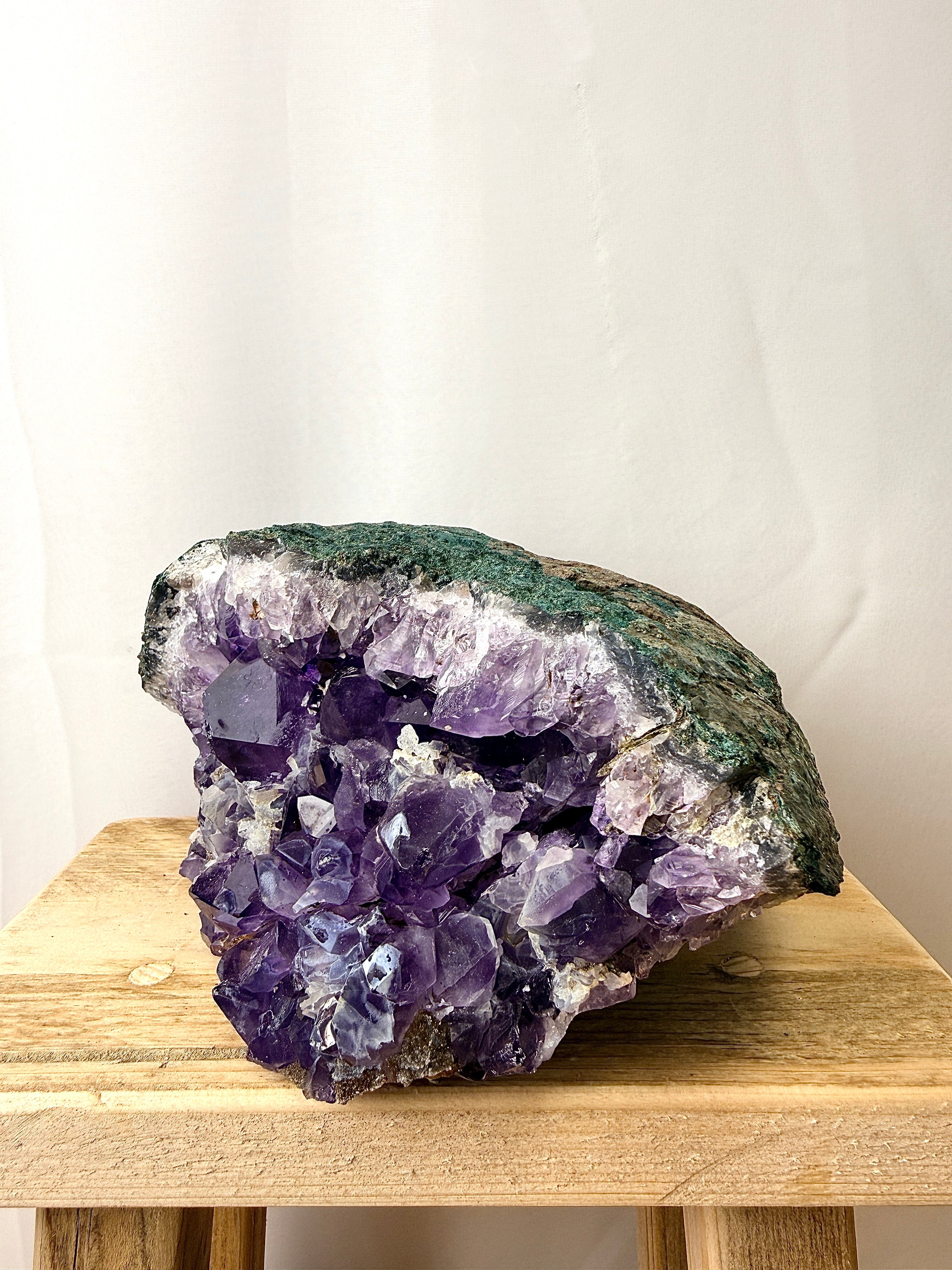Large Natural Raw Amethyst Crystal (#1)