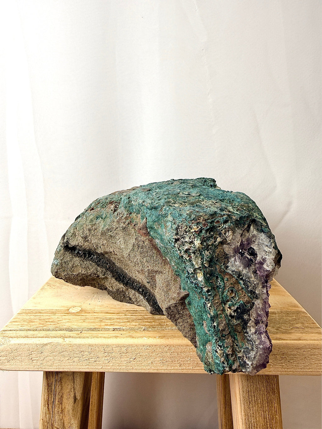 Large Natural Raw Amethyst Crystal (#1)