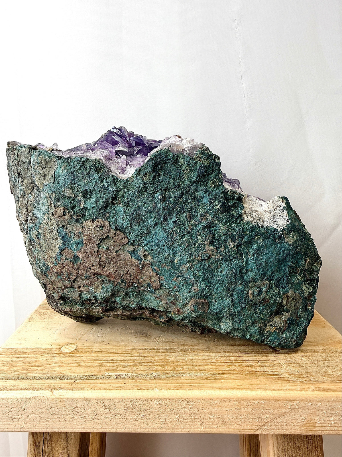 Large Natural Raw Amethyst Crystal (#1)