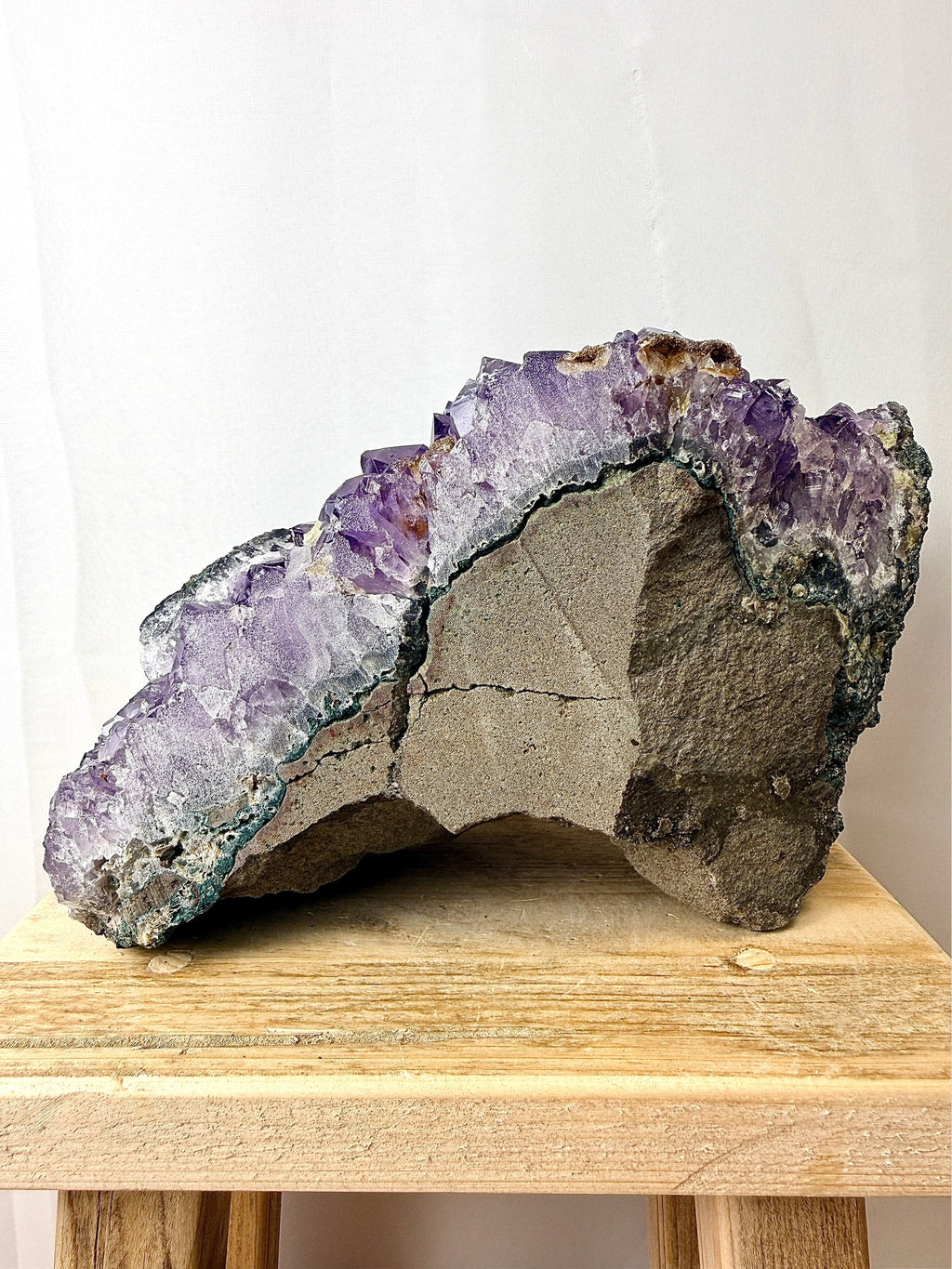 Large Natural Raw Amethyst Crystal (#1)
