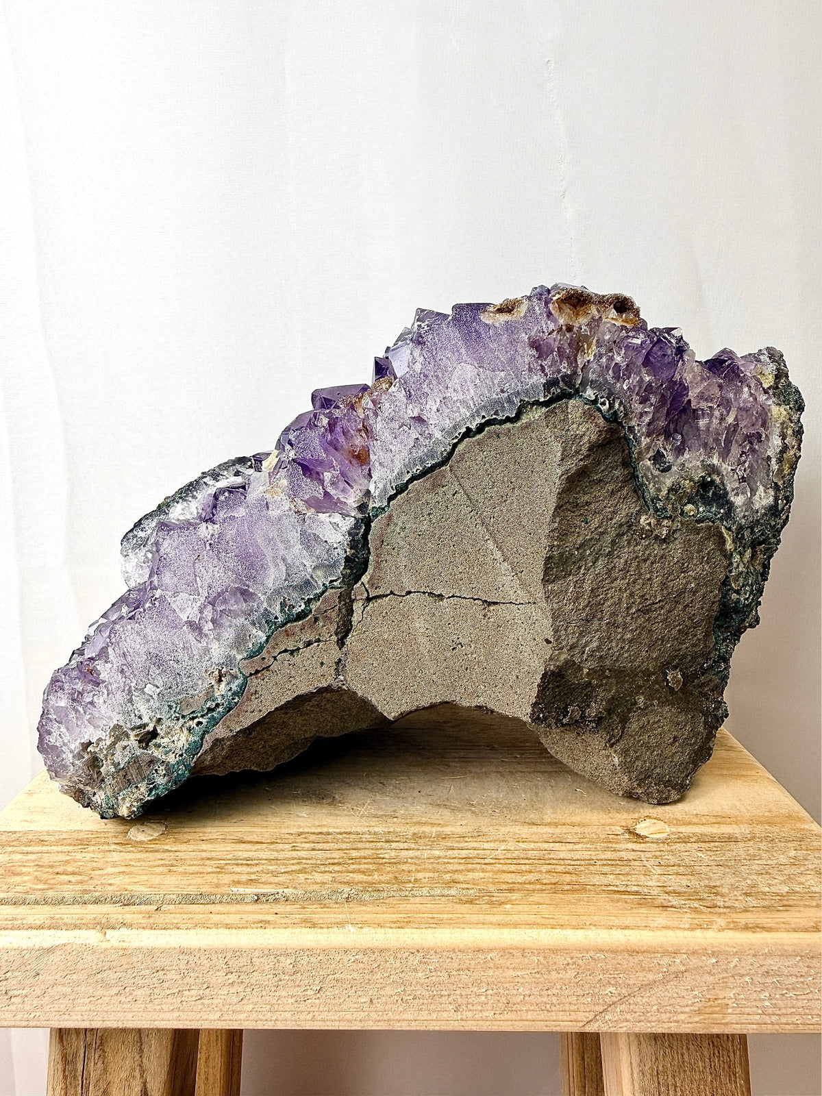 Large Natural Raw Amethyst Crystal (#1)