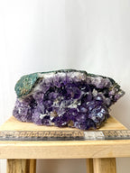 Large Natural Raw Amethyst Crystal (#1)
