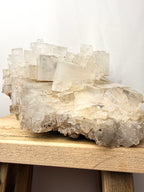 Large Natural Halite Crystal Cluster