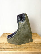 Uruguayan Polished Edge Amethyst Cut Base (#1)