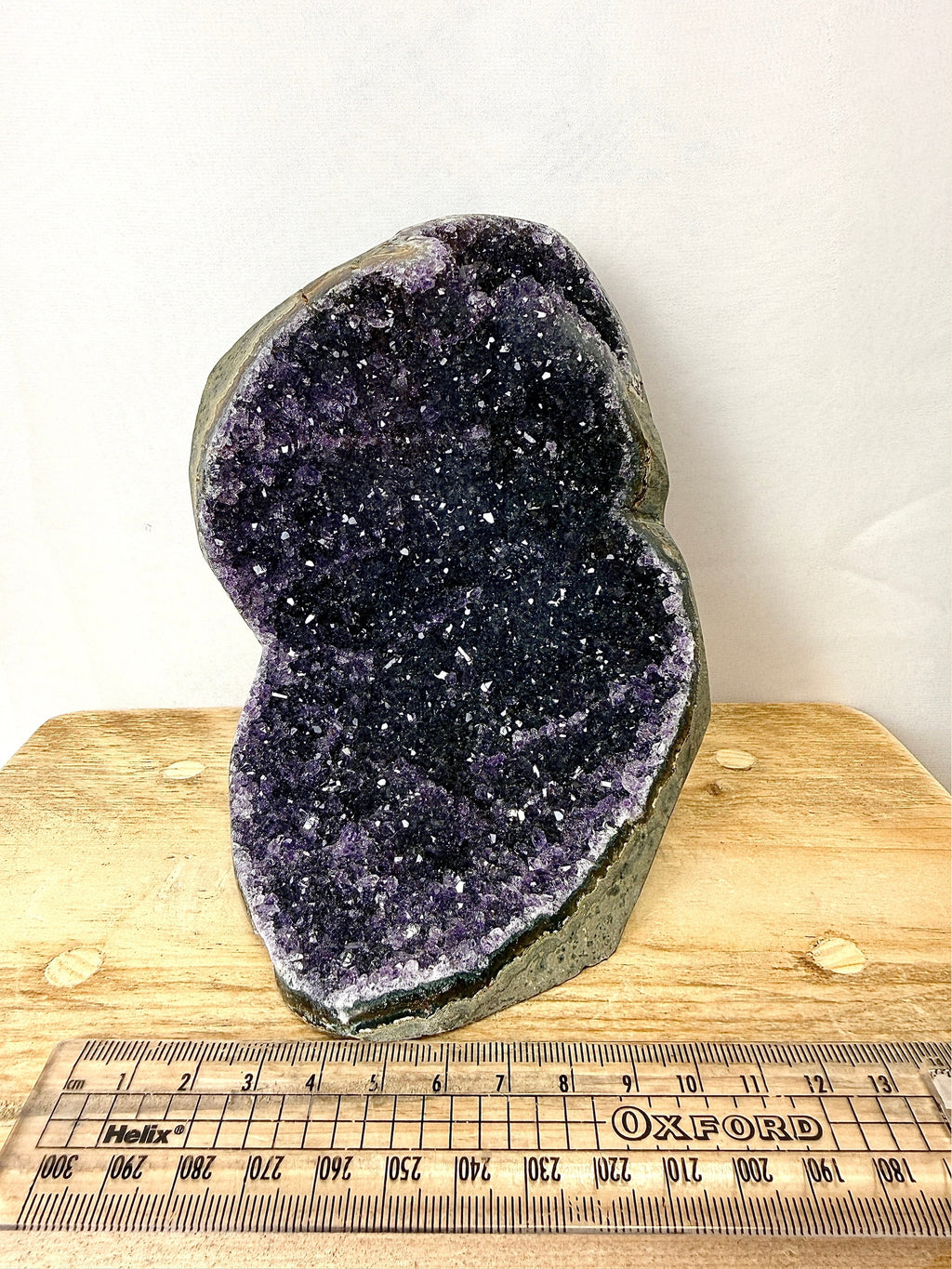 Uruguayan Polished Edge Amethyst Cut Base (#1)