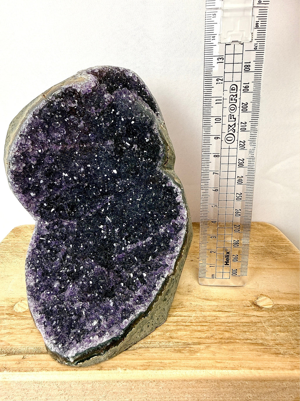 Uruguayan Polished Edge Amethyst Cut Base (#1)