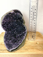 Uruguayan Polished Edge Amethyst Cut Base (#1)