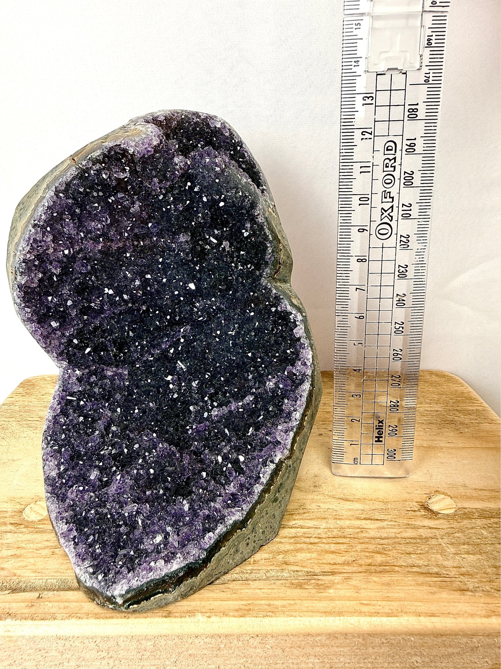 Uruguayan Polished Edge Amethyst Cut Base (#1)