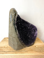 Uruguayan Polished Edge Amethyst Cut Base (#2)