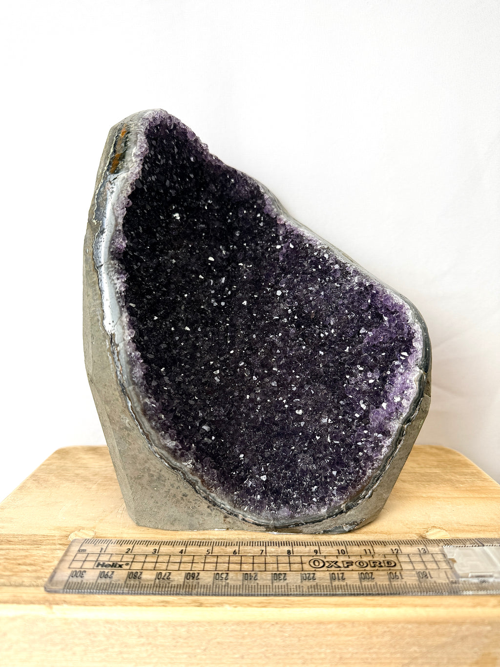 Uruguayan Polished Edge Amethyst Cut Base (#2)