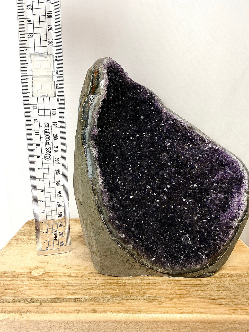 Uruguayan Polished Edge Amethyst Cut Base (#2)