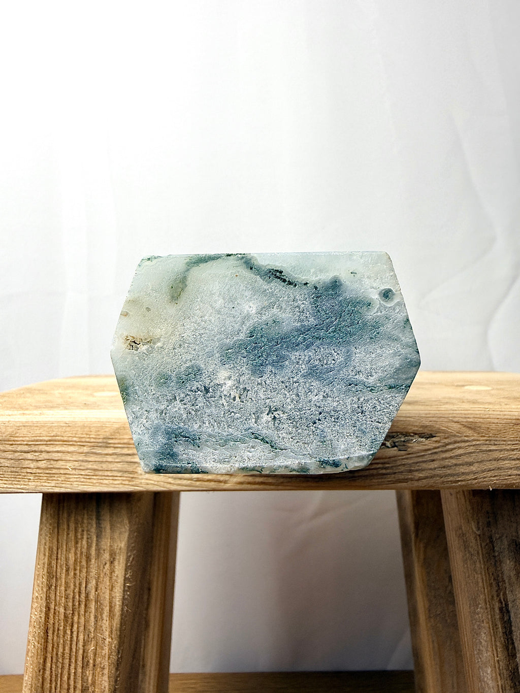 Large Moss Agate Tower (#1)