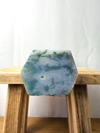 Large Moss Agate Tower (#2)