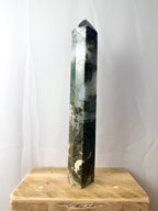 Large Moss Agate Tower (#3)