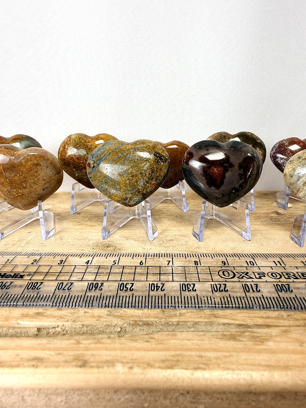 Small Ocean Jasper Heart