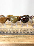 Small Ocean Jasper Heart