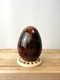 Fossilised Wood Egg