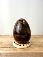 Fossilised Wood Egg