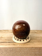 Fossilised Wood Egg