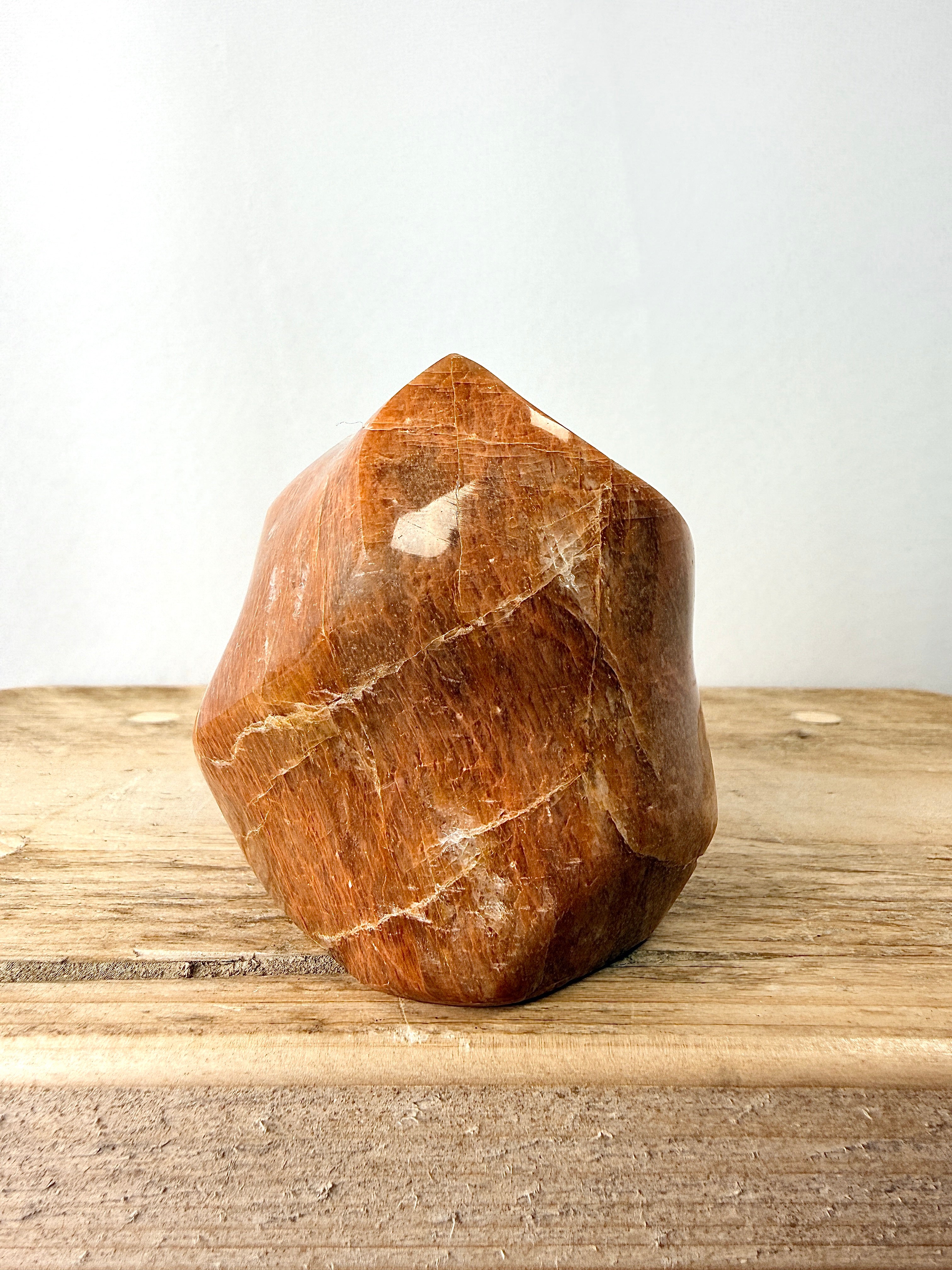 Peach Moonstone Flame