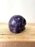 Lepidolite Skull #1