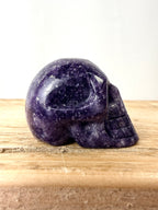 Lepidolite Skull #1