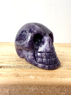 Lepidolite Skull #1