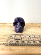 Lepidolite Skull #1