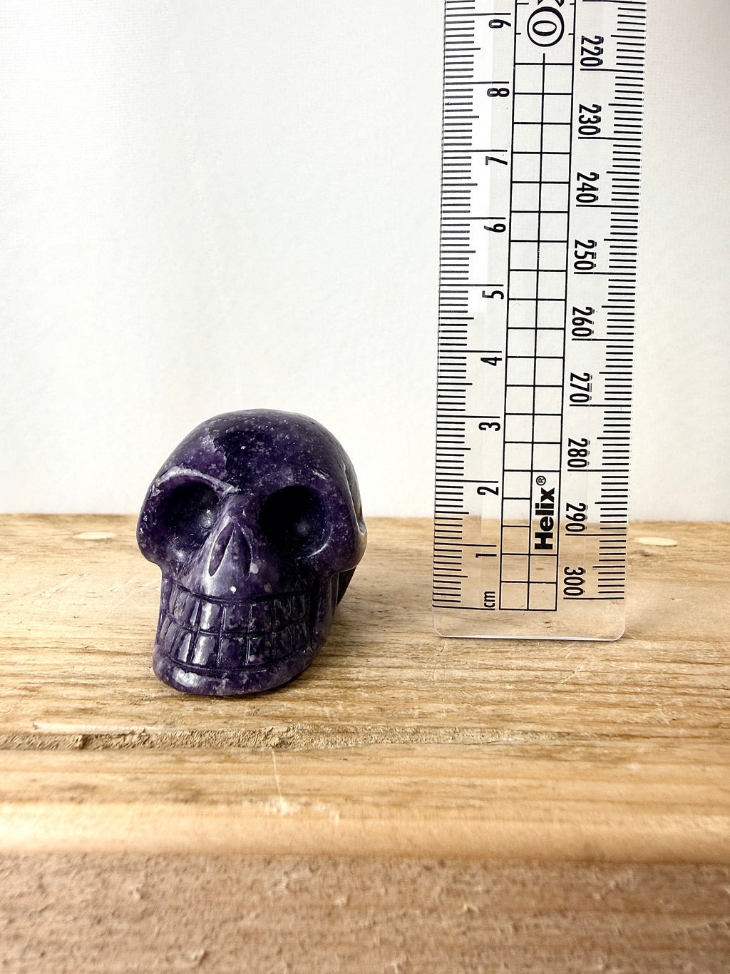 Lepidolite Skull #1