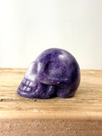 Lepidolite Skull #2