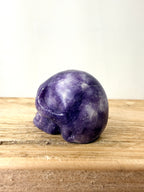 Lepidolite Skull #2