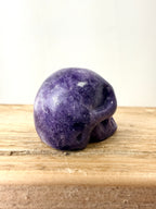 Lepidolite Skull #2