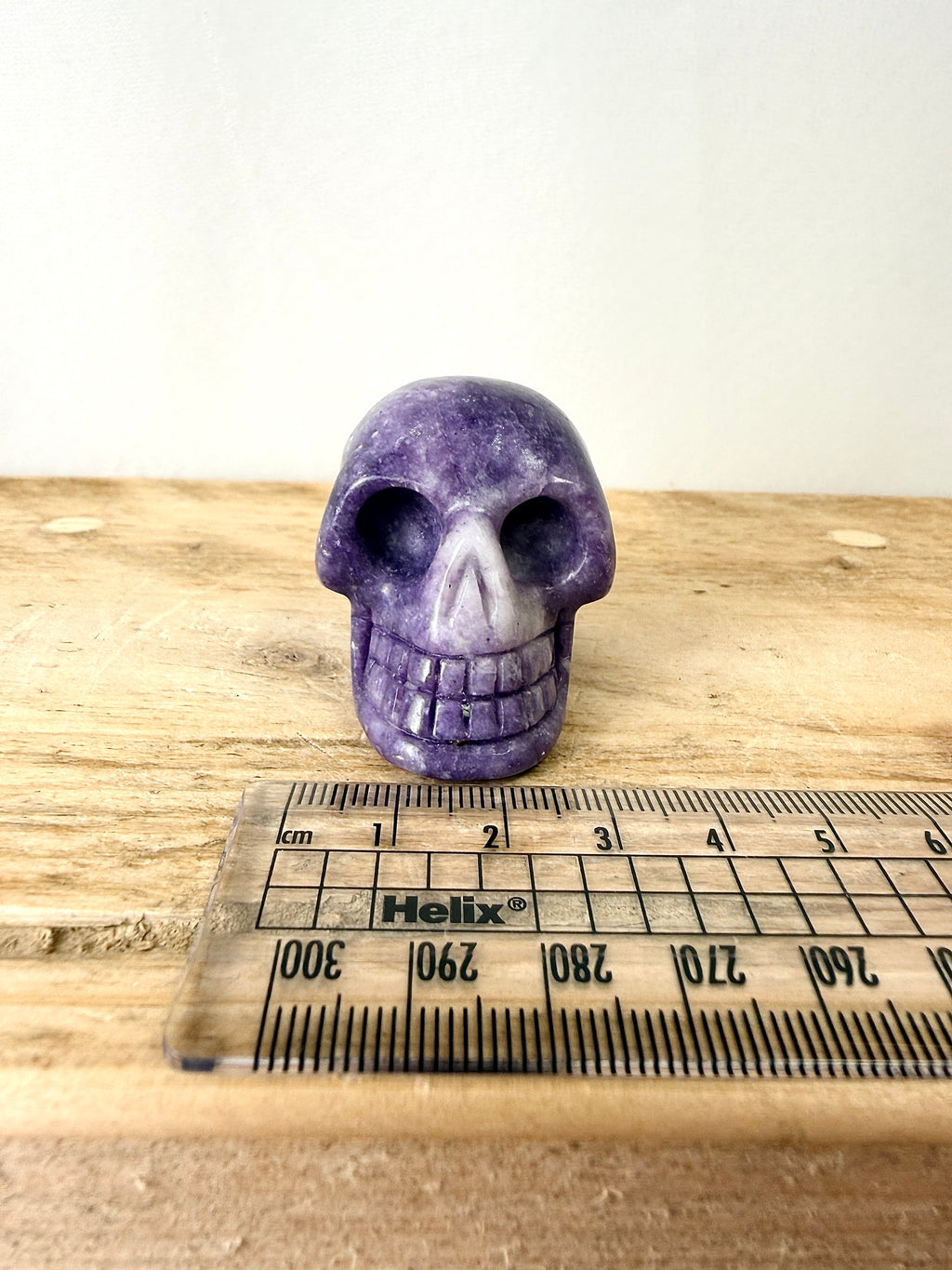 Lepidolite Skull #2