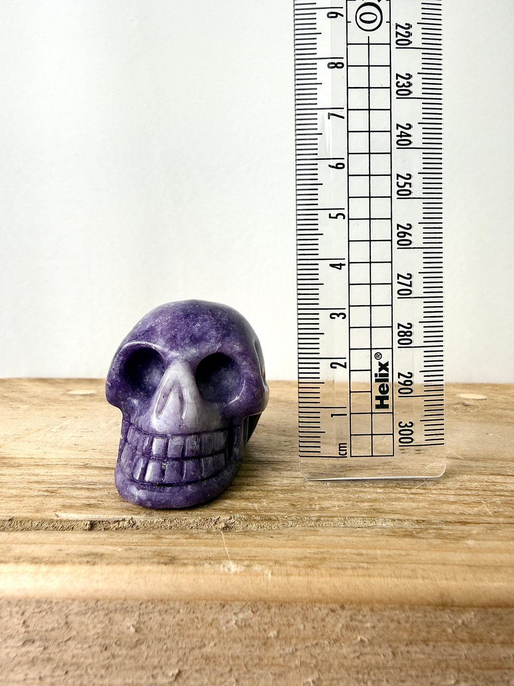 Lepidolite Skull #2