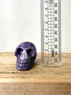 Lepidolite Skull #2