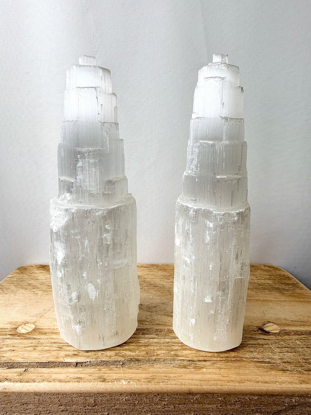 Satin Spar Tower x1 - Large