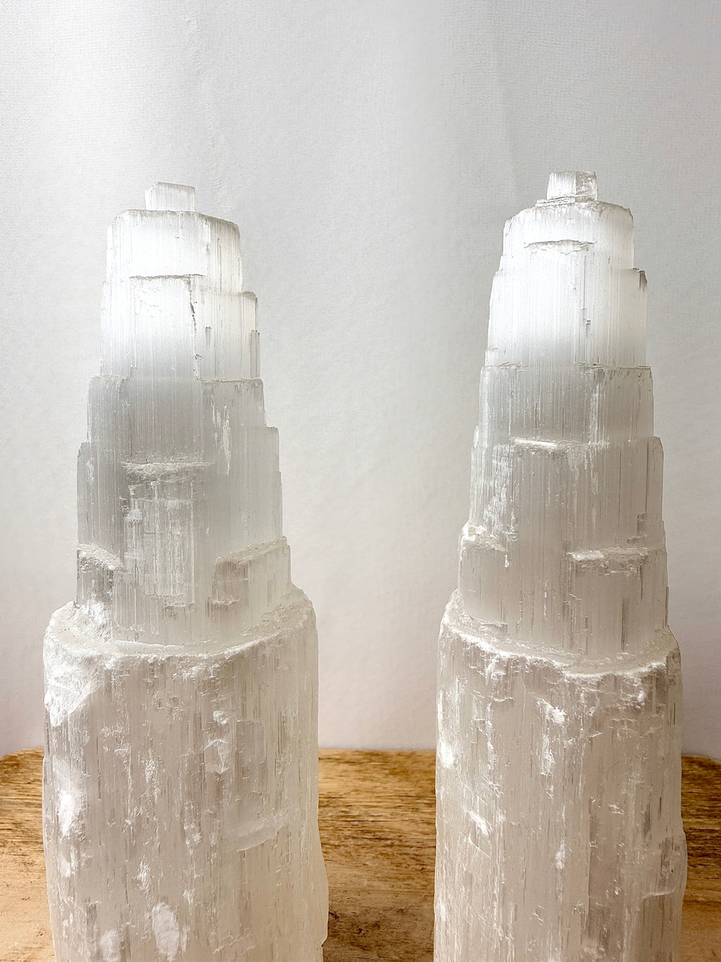 Satin Spar Tower x1 - Large
