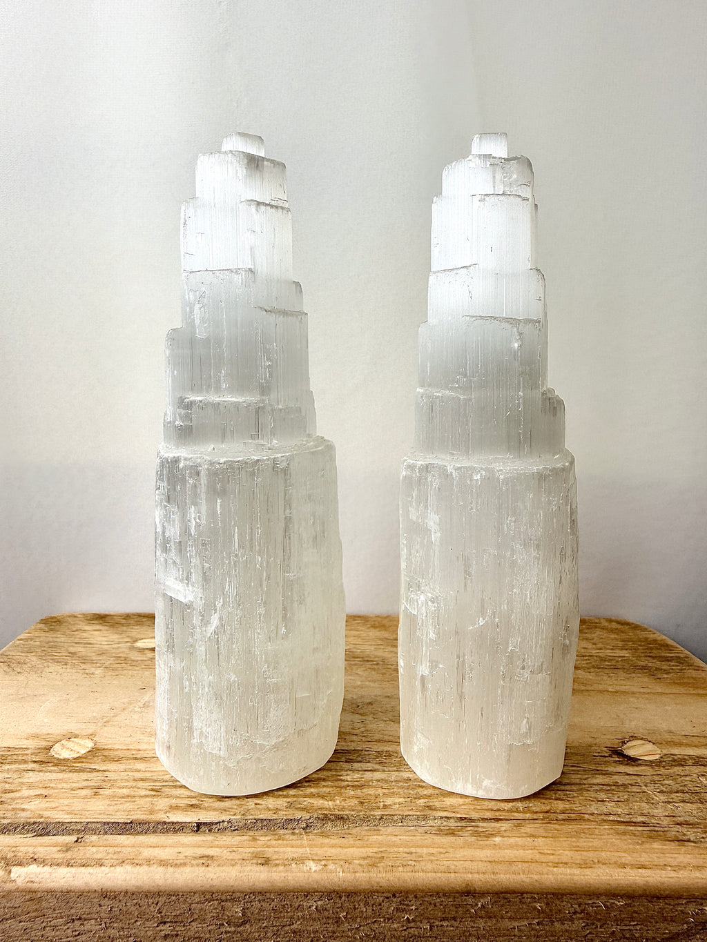 Satin Spar Tower x1 - Large