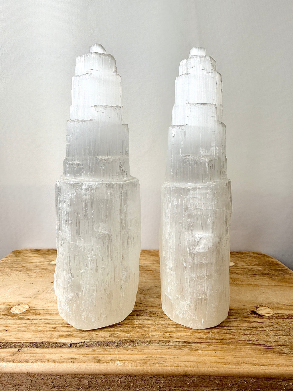 Satin Spar Tower x1 - Large