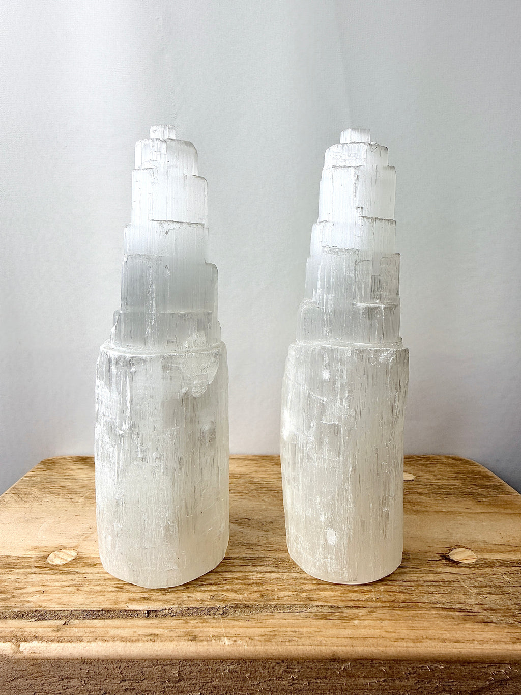 Satin Spar Tower x1 - Large
