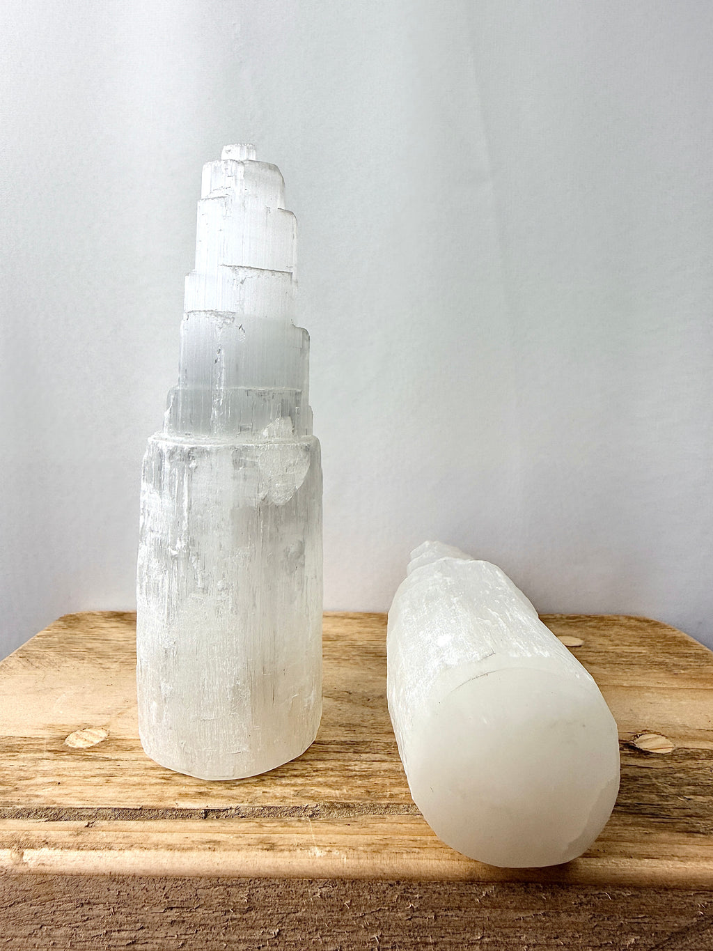 Satin Spar Tower x1 - Large