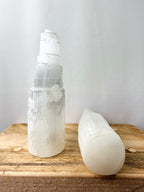 Satin Spar Tower x1 - Large