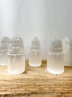 Satin Spar Tower x1 - Small