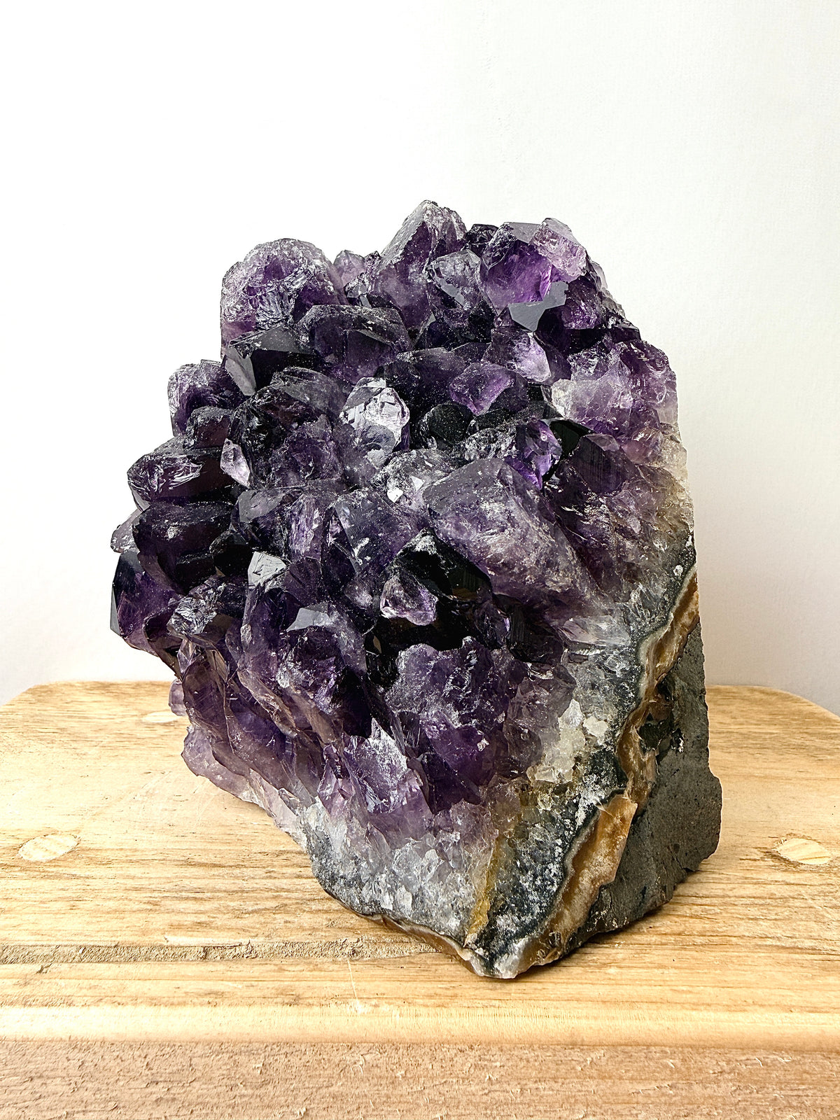 Dark Purple Amethyst Cut Base