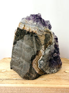 Dark Purple Amethyst Cut Base