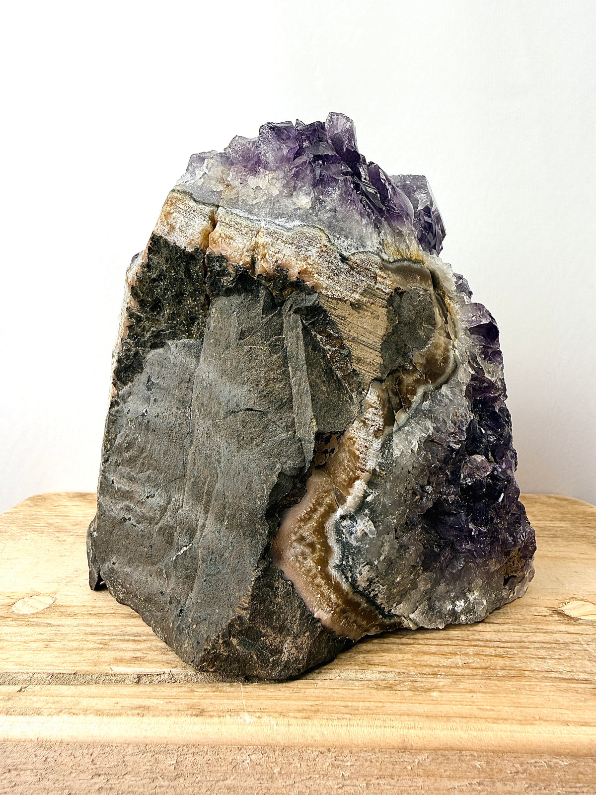 Dark Purple Amethyst Cut Base