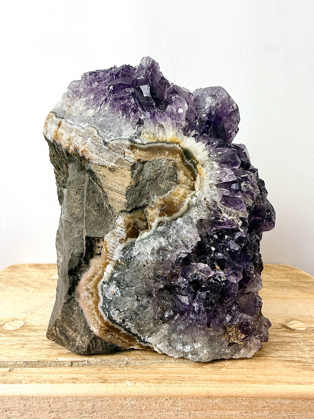 Dark Purple Amethyst Cut Base
